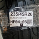 235/45R20 DUNLOP DOT1315