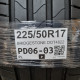 225/50R17 BRIDGESTONE DOT4822