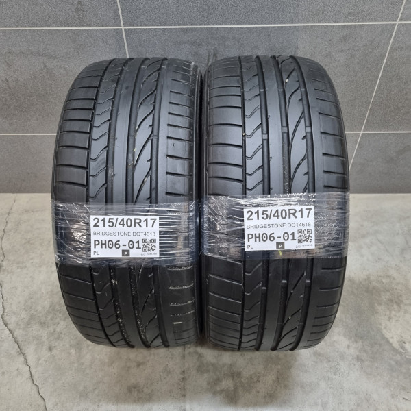 215/40R17 BRIDGESTONE DOT4618