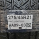 275/45R21 PIRELLI DOT2622