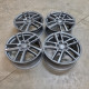 5x100 R18 7.5J ET39.5 57.1 Rial Astorga Graphite
