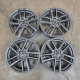 5x100 R18 7.5J ET39.5 57.1 Rial Astorga Graphite
