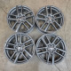 5x100 R18 7.5J ET39.5 57.1 Rial Astorga Graphite
