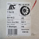 5x114.3 R19 7.5J ET45 64.1 Brock RC32 Ferric Grey Matt HONDA