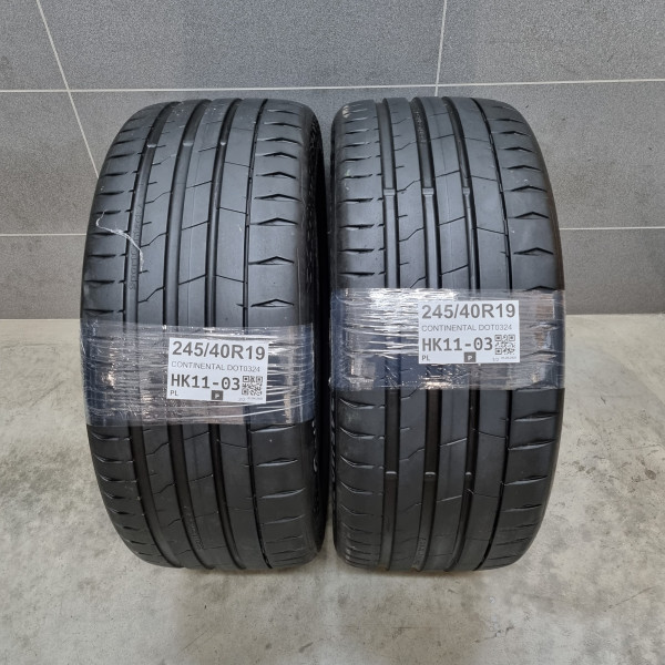 245/40R19 CONTINENTAL DOT0324