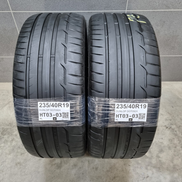 235/40R19 DUNLOP DOT0924