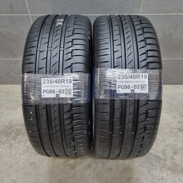 235/40R19 CONTINENTAL DOT0925