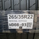 265/35R22 IMPERIAL DOT0322
