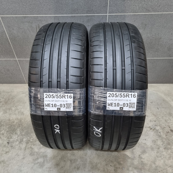 205/55R16 DUNLOP DOT1118,16