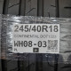 245/40R18 CONTINENTAL DOT1323 nieB