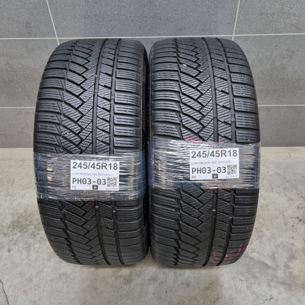 245/45R18 CONTINENTAL RSC DOT2319