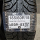 185/60R15 SEMPERIT DOT2116