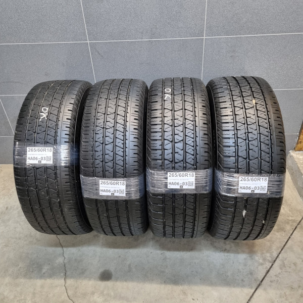265/60R18 CONTINENTAL DOT3617,15