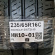 235/65R16C MICHELIN DOT2018