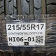 215/55R17 CONTINENTAL DOT1416
