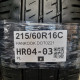 215/60R16C HANKOOK DOT0221