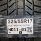 225/55R17 CONTINENTAL DOT2921