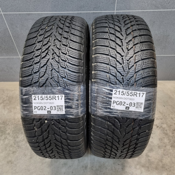 215/55R17 NOKIAN DOT3820
