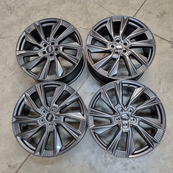 5x112 R21 9.0J ET40 70.1 Gunmetal AEZ Havanna grey