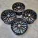 5x112 R18 8.0J ET30 72.6 Black Painted MAM RS4