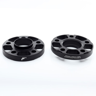 Rozširovacie podložky (sada 2ks) 10mm 5x112 66.5 Prechodová Japan Racing Čierna
