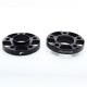 Rozširovacie podložky (sada 2ks) 12mm 5x120 72.6 Prechodová Japan Racing Čierna