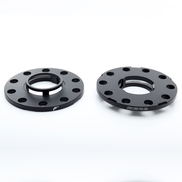 Rozširovacie podložky (sada 2ks) 10mm 5x130 71.6 Prechodová Japan Racing Čierna