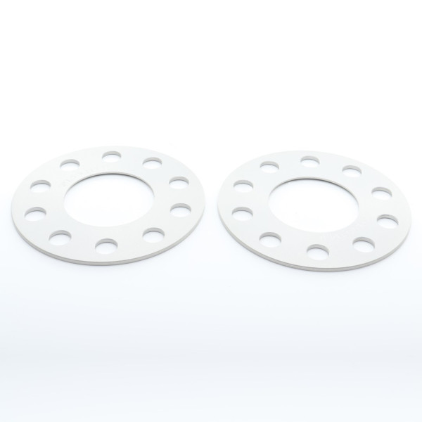 Rozširovacie podložky (sada 2ks) 3mm 5x114.3 64.1 Prechodová Japan Racing Strieborná