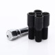 Sada bezpečnostných skrutiek Japan Racing M14x1.25 27mm Čierna