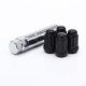 Sada bezpečnostných matíc Japan Racing M12x1.5 35mm Čierna
