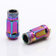 Sada 20ks matíc Japan Racing M12x1.25 45mm Neochrome
