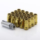 Sada 20ks matíc Japan Racing M12x1.5 45mm Zlaté