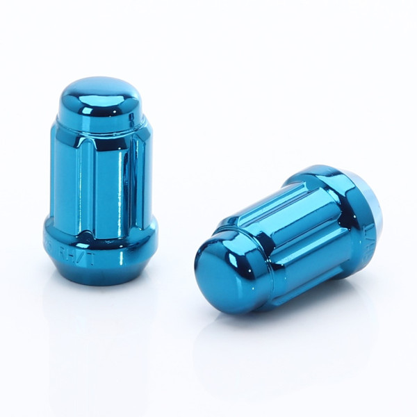 Sada 20ks matíc Japan Racing M12x1.5 35mm Modré