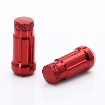 Sada 20ks matíc Japan Racing M12x1.5 45mm Červené