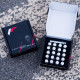 Sada 20ks tuner skrutiek Japan Racing M12x1.5 27mm Chrómové