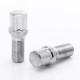 Sada 20ks tuner skrutiek Japan Racing M14x1.25 27mm Chrómové