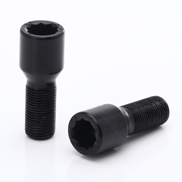 Sada 10ks tuner skrutiek Japan Racing M14x1.5 33mm Čierne