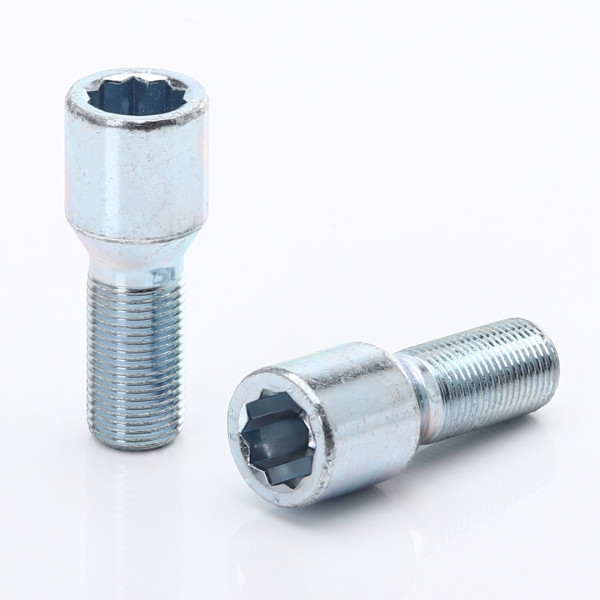 Sada 10ks tuner skrutiek Japan Racing M12x1.25 32mm Strieborné