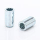 Sada 20ks matíc Japan Racing M14x1.5 32mm Strieborné