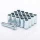 Sada 20ks matíc Japan Racing M14x1.5 32mm Strieborné