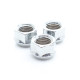 Náhradná montážna matica do rozširovacích podložiek Japan Racing M12x1.25 do 15mm Strieborné (1ks)