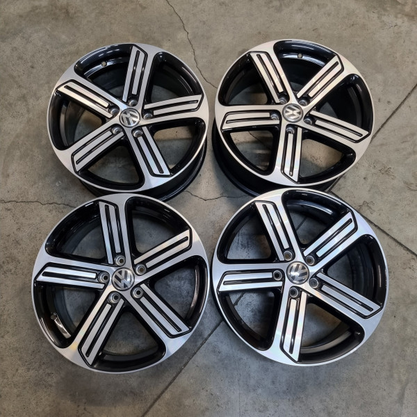 5x112 R18 7.5J ET49 57.1 VW GOLF Rline