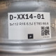 5x112 R16 6.5J ET60 66.6