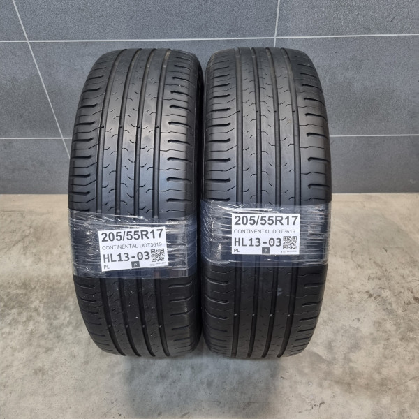 205/55R17 CONTINENTAL DOT3619