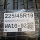 225/45R19 GOODYEAR DOT5121