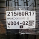 215/60R17 HANKOOK DOT0125