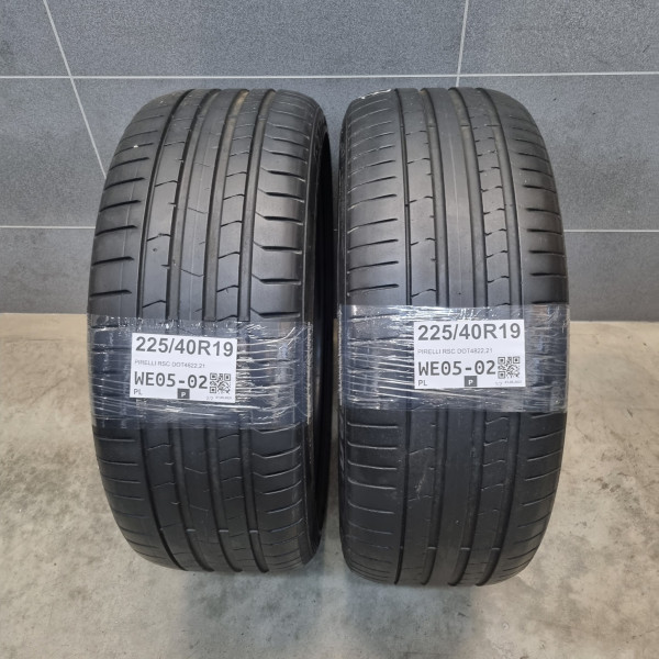 225/40R19 PIRELLI RSC DOT4822,21