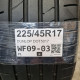 225/45R17 DUNLOP DOT5017