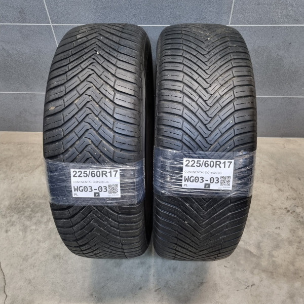 225/60R17 CONTINENTAL DOT5020 4S