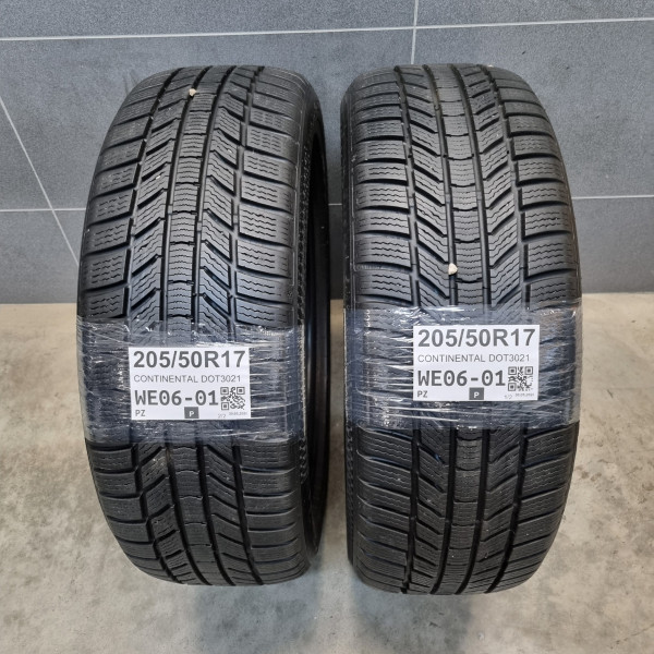 205/50R17 CONTINENTAL DOT3021